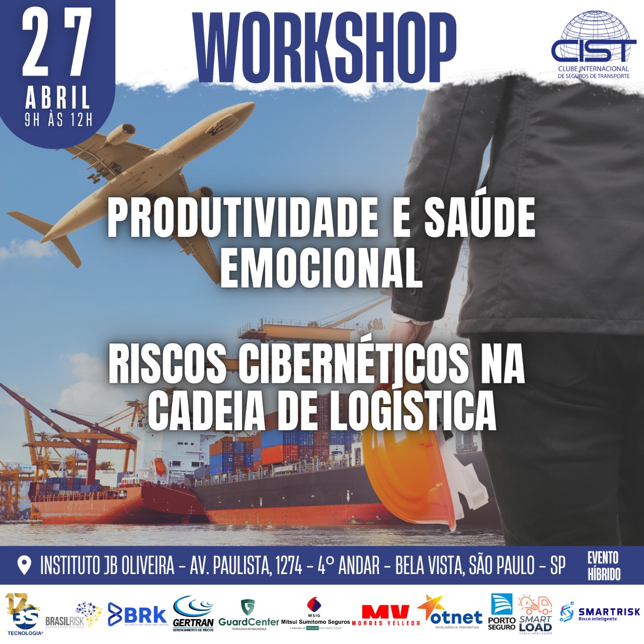 Produtividade e Saúde Emocional - Riscos Cibernéticos na cadeia de Logística.